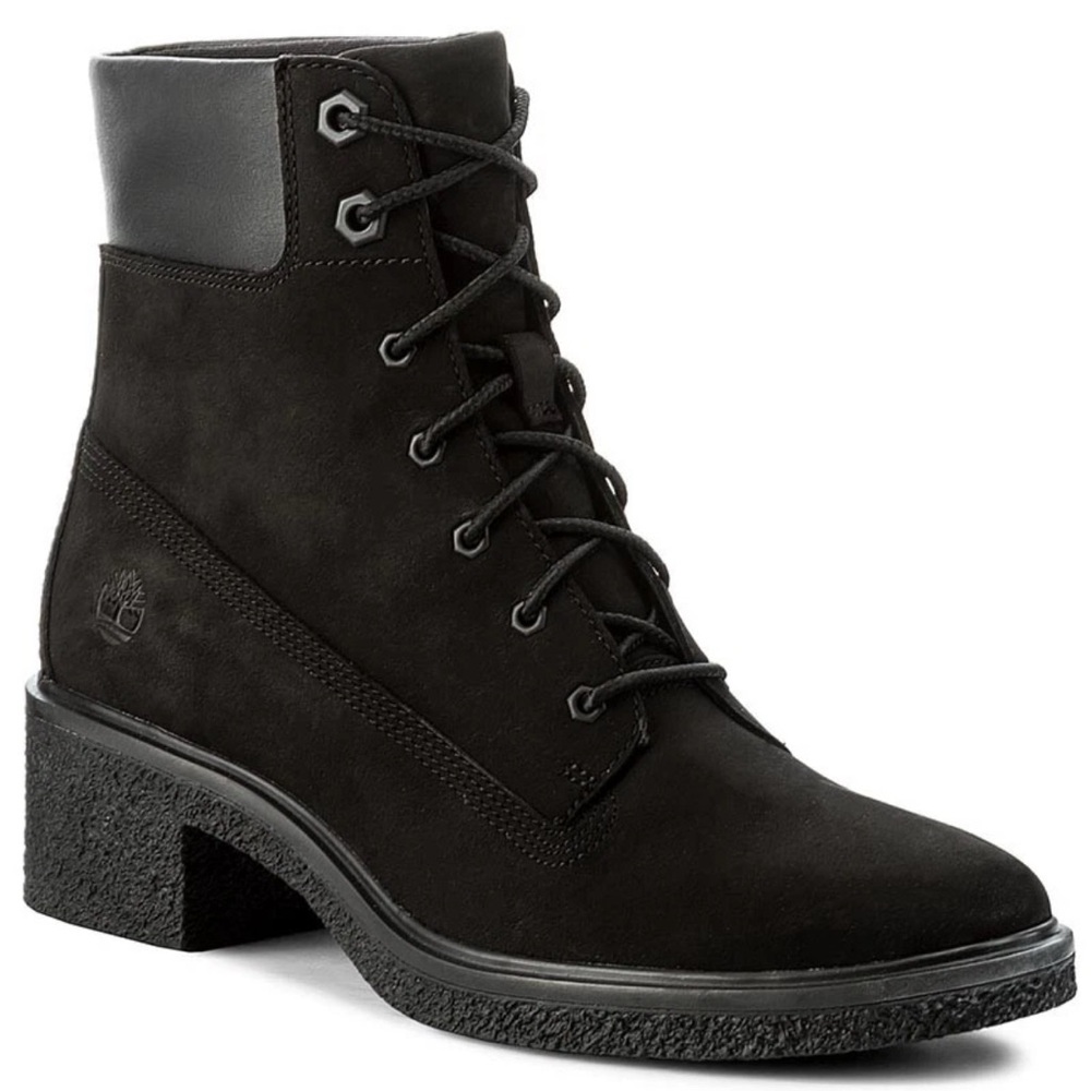 Timberland Brinda Black Nubuck Boots A1JXI